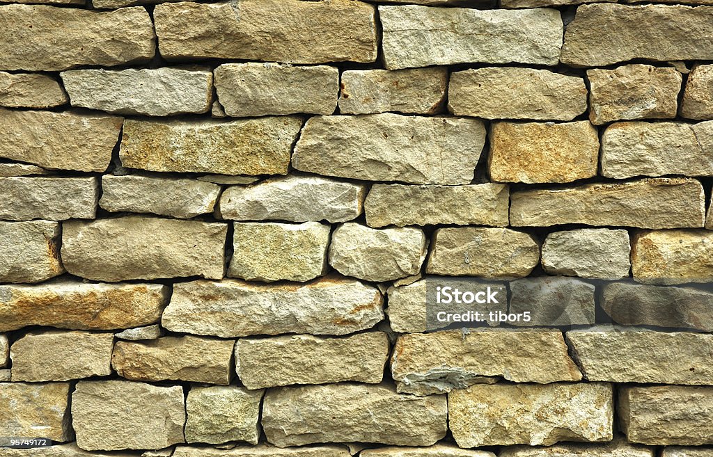 Parede de pedra Empilhada - Royalty-free Exterior de edifício Foto de stock