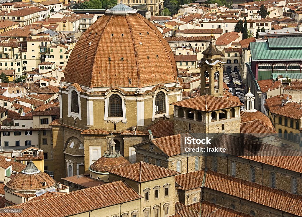 Dach Florencji - Zbiór zdjęć royalty-free (Architektura)