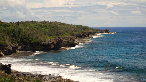 istock Rocky beach on a tropical island. Philippines,Siargao 957515580