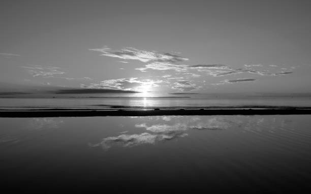 Denmark: Evening mood at the Kattegat Sea