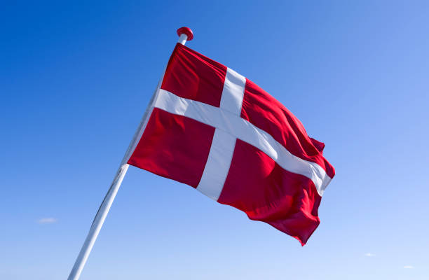 istock Flags: The Danish national flag is fluttering in the wind 957535256
