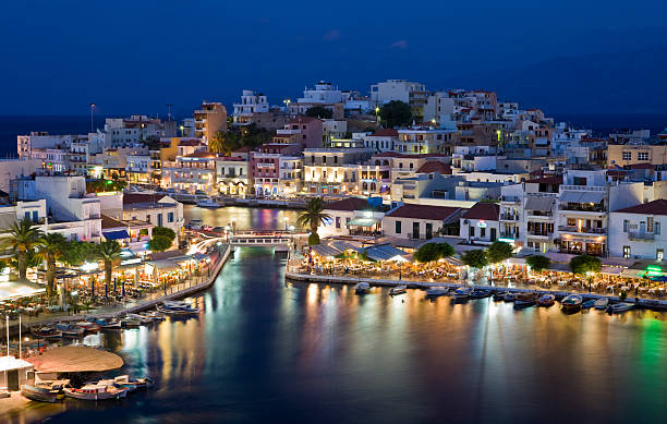 agios nikolaos-kirche - agios nikolaos stock-fotos und bilder