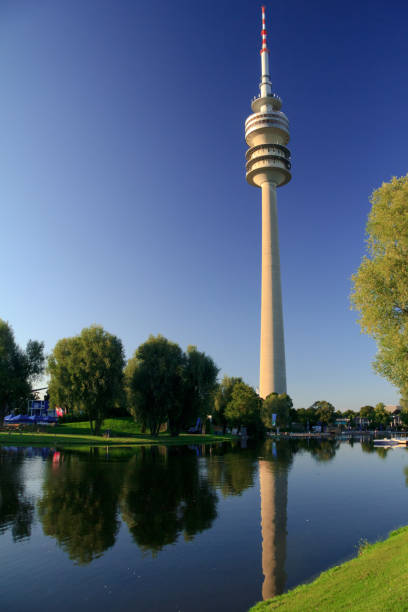 istock Olympic tower and stadium in Munich Bavaria Germany 957545554