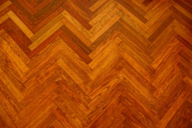 istock wooden texture of old brown parquet boards 957549228