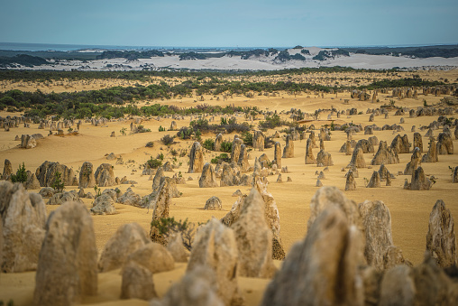 The Pinnacles Desert Australia with its amazing landscapes