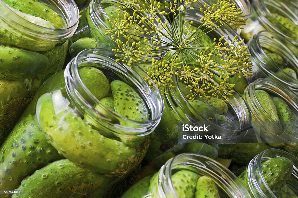 cucumbers pickles  Color Image Stock Photo