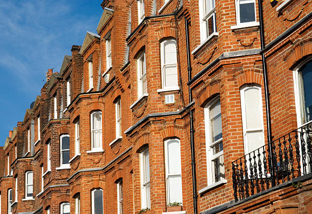 istock Red-Brick House at London. 95757820