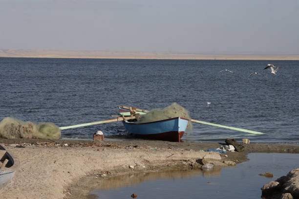 istock Fisher boats in Shakshouk village 957587598