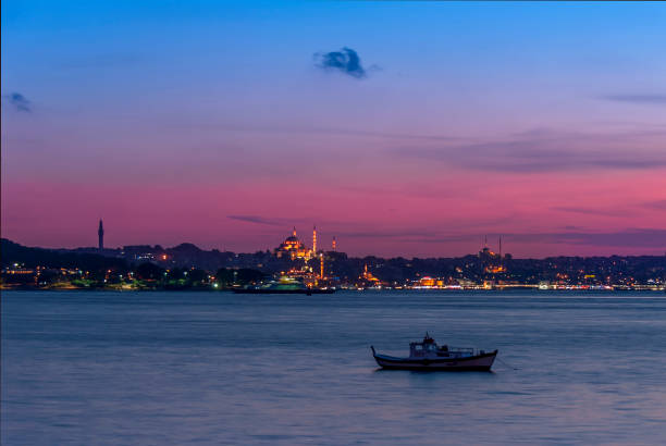 istock Boat on the Marmara Sea 957588526