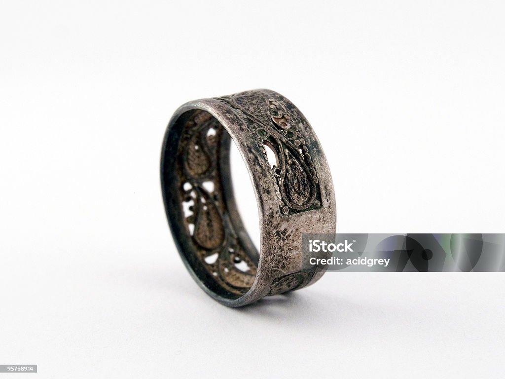 Старинный кольцо - Стоковые фото Антиквариат роялти-фри