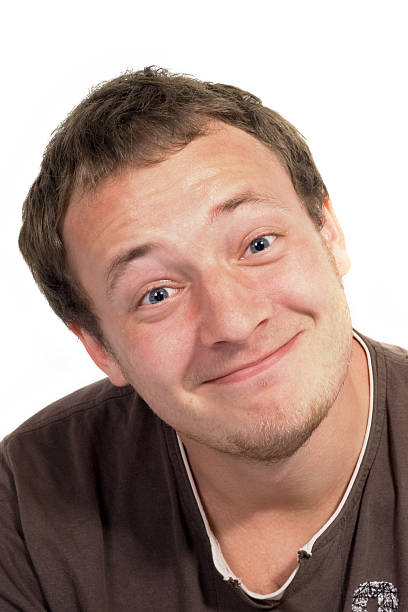 istock The person of a smiling young man 95759039