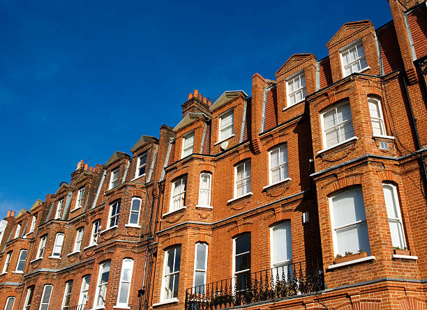 istock Elegant Red-Brick House at London. 95759675