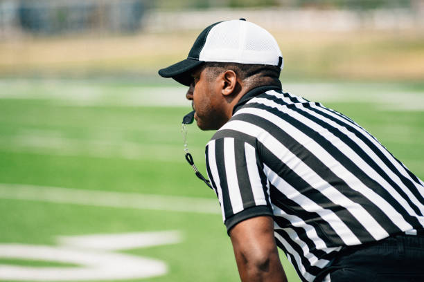 American Football Referee American Football Referee referee stock pictures, royalty-free photos & images