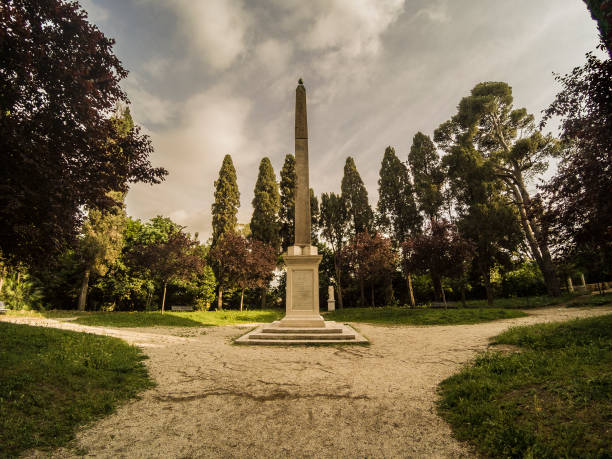 Obelisk at Villa Celimontana