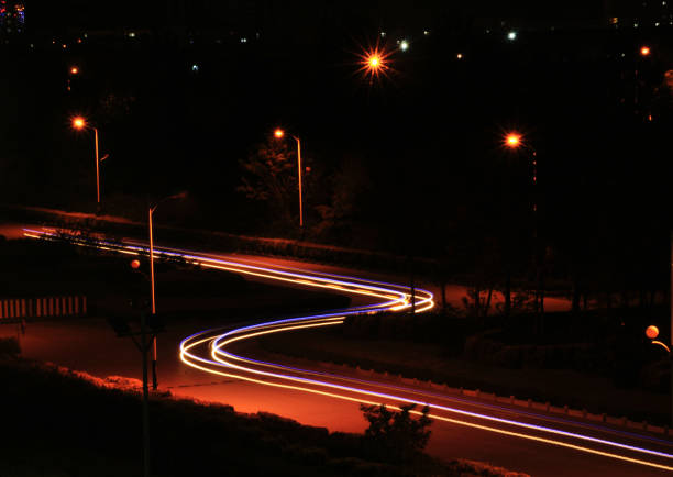 istock The s-shaped way of the night 957609308