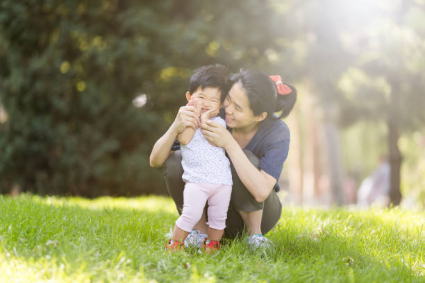 istock Happy time for mother and baby 957612632