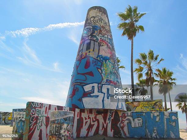 Graffiti A Venice Beach - Fotografie stock e altre immagini di Graffiti - Graffiti, Los Angeles - Città, Los Angeles - Contea