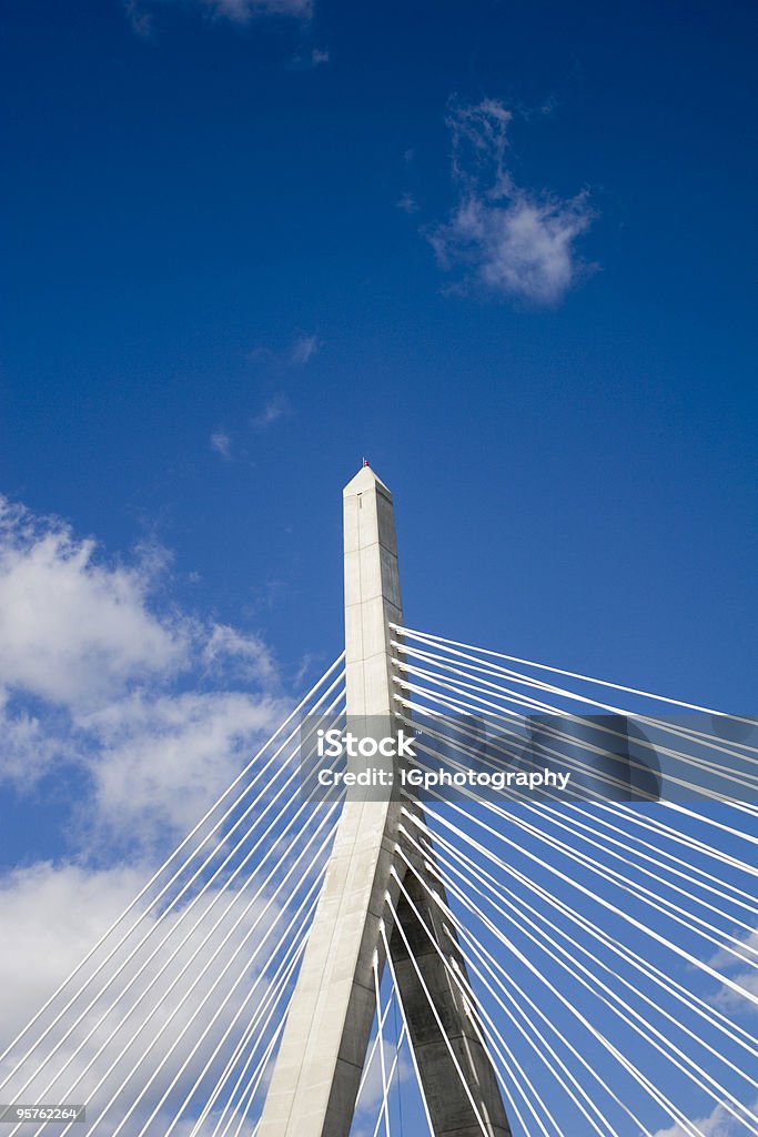 Leonard P. Zakim Brücke in Boston - Lizenzfrei Architektur Stock-Foto