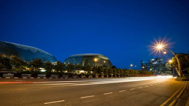 Esplanade Theatre stock photo