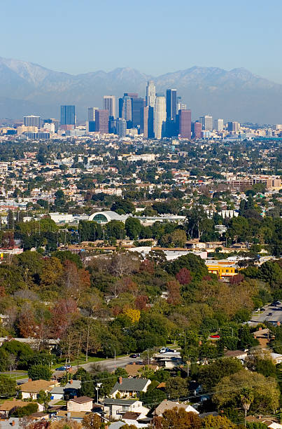 istock Downtown Los Angeles Skyline View 95762372