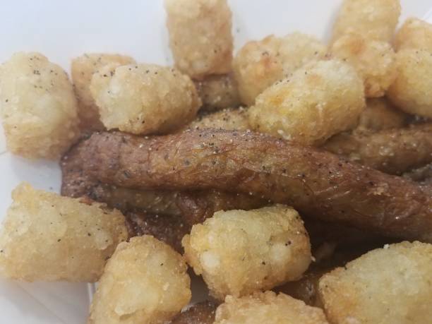 istock turkey sausage and tater tots 957629918