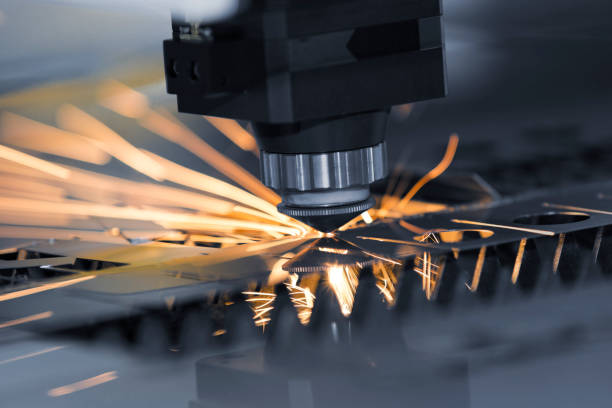 istock High precision CNC laser welding metal sheet 957641442