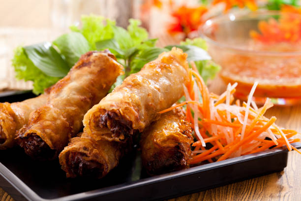 9,900+ Spring Rolls Fried Stock Photos, Pictures & Royalty-Free Images ...