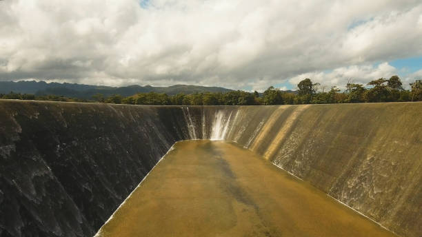 istock Aerial view dam on the lake, Bohol, Philippines 957653068