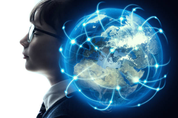 istock Global network concept. elements of this image furnished by NASA. 3D rendering. 957654670