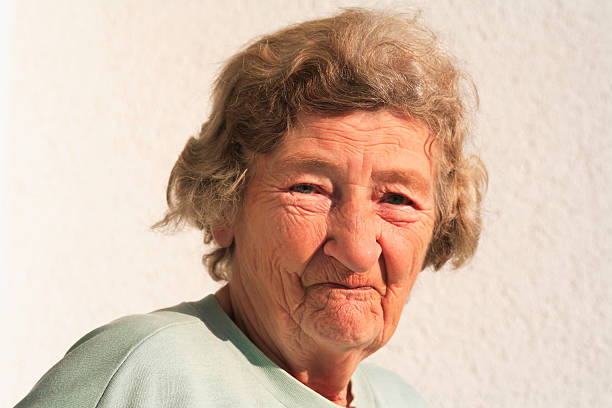 istock Portrait of an Elderly Woman 95765512