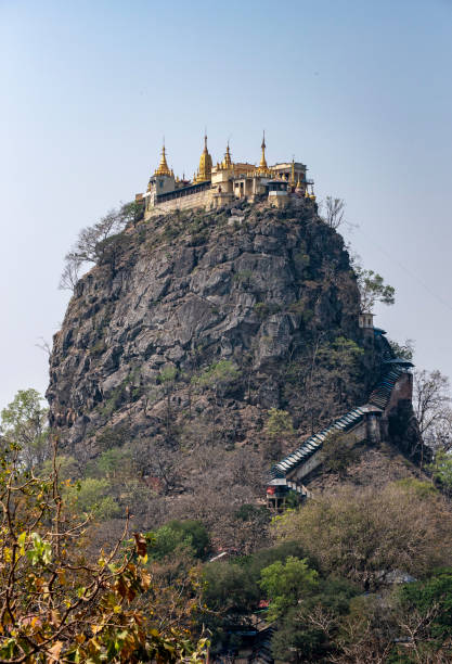 istock Mount Popa outside Bagan in Myanmar. A volcanic plug with monastery on top 957660048