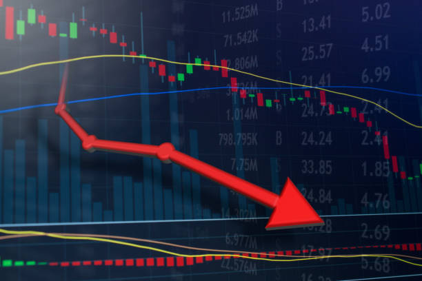 istock Stocks plummit after bad news coverage. 957665178