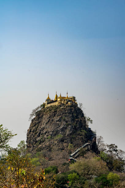 istock Mount Popa outside Bagan in Myanmar. A volcanic plug with monastery on top 957669086