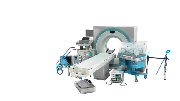 istock Modern technology in the medical technic 3d render on white no shadow 957681446