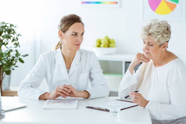 istock Patient looking at the results 957689322