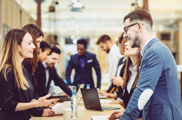 istock Business People Having a Meeting 957689648