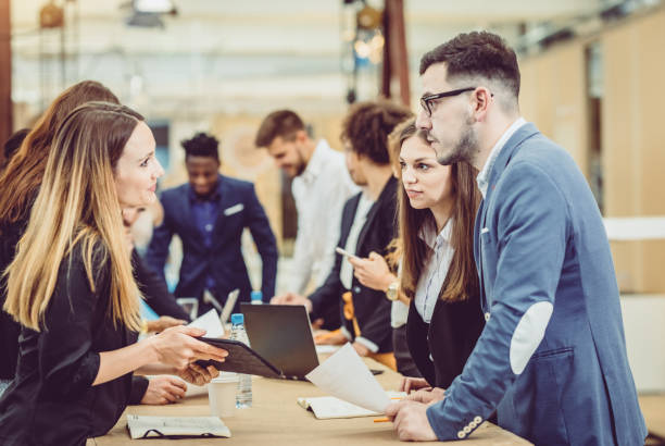 istock Business People Having a Meeting 957689834