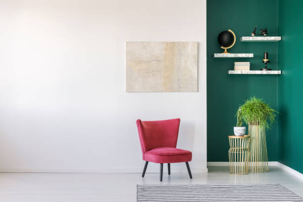 istock Modern living room interior 957690658