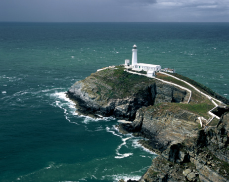 South Stack lighthouse in Wales