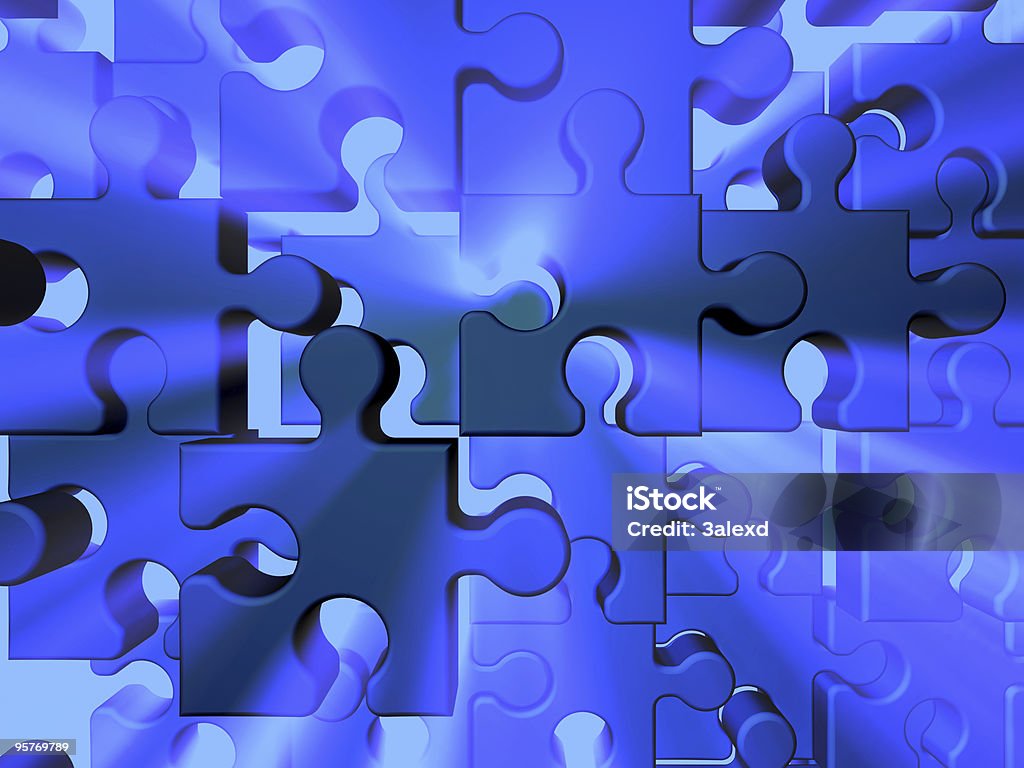 Puzzle - Foto stock royalty-free di Astratto