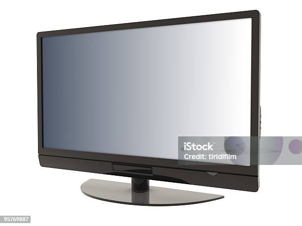 Flat Tv Lcd - Fotografias de stock e mais imagens de 2000 - 2000, Televisor, Abstrato