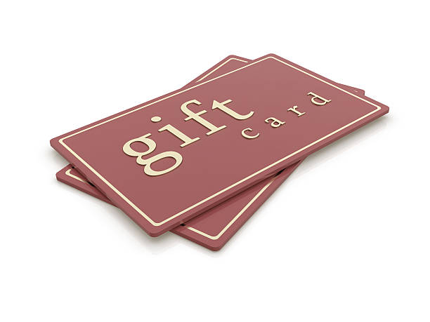 Gift Card stock photo