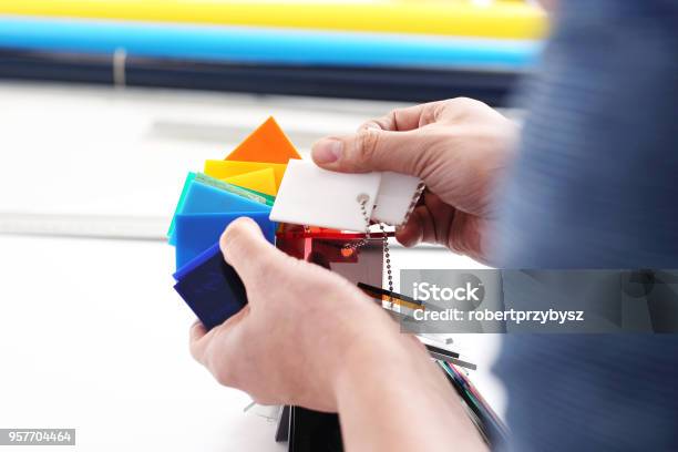 Color Picker Stock Photo - Download Image Now - Printing Plant, Acrylic Glass, Plastic