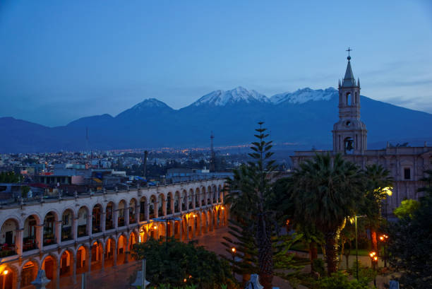 istock Arequipa Sunrise from the City 957707952