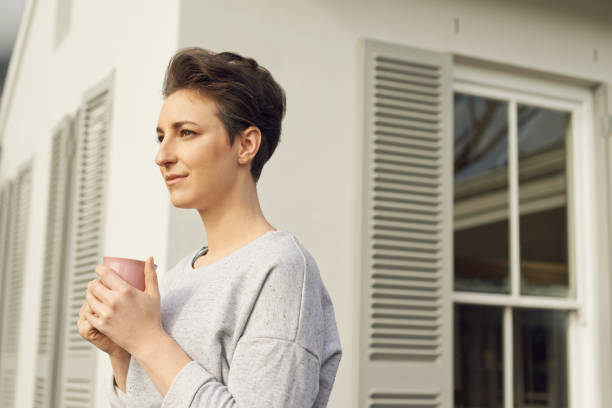 istock Contemplation is always best with coffee 957708596