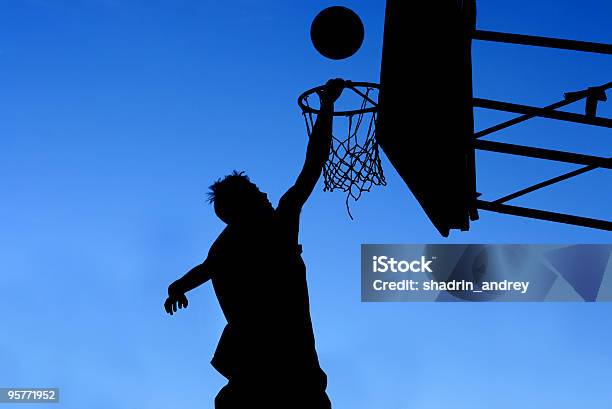 Basketball Player Stock Photo - Download Image Now - Basketball - Ball, Basketball - Sport, Back Lit