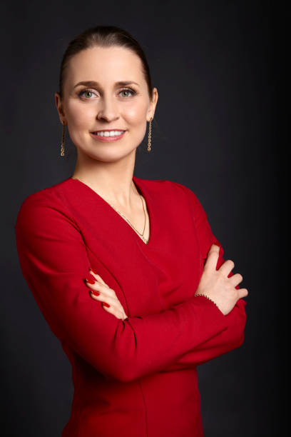 istock Woman in Red Dress 957732254