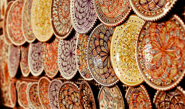 istock Beautiful dishes decorated in Istanbul's markets 957737128