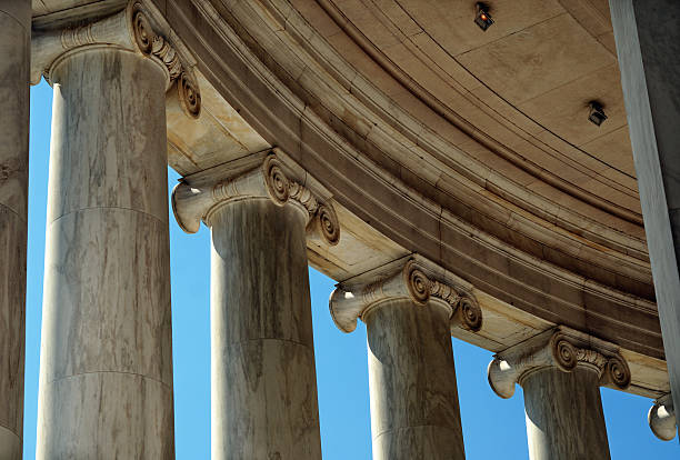 istock Columns on rotunda of Jefferson Memorial, Washington, DC 95776396