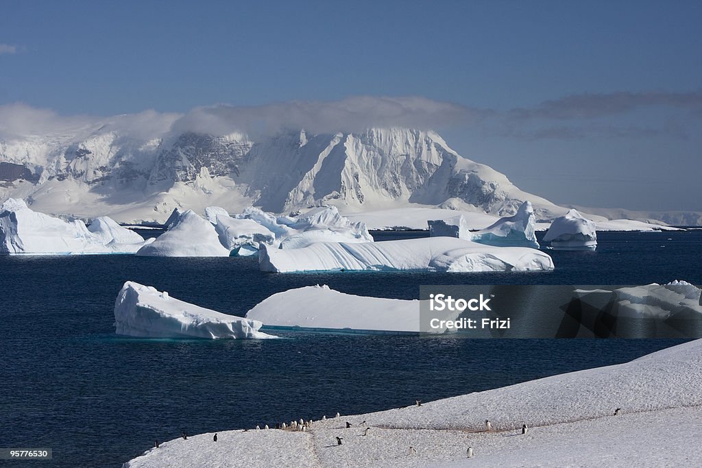 Antartico, Isola di Cuverville - Foto stock royalty-free di Acqua